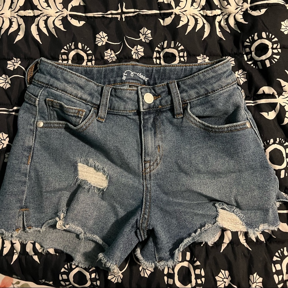 Girls denim shorts